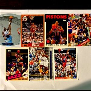 Basketball Trading Card Collection